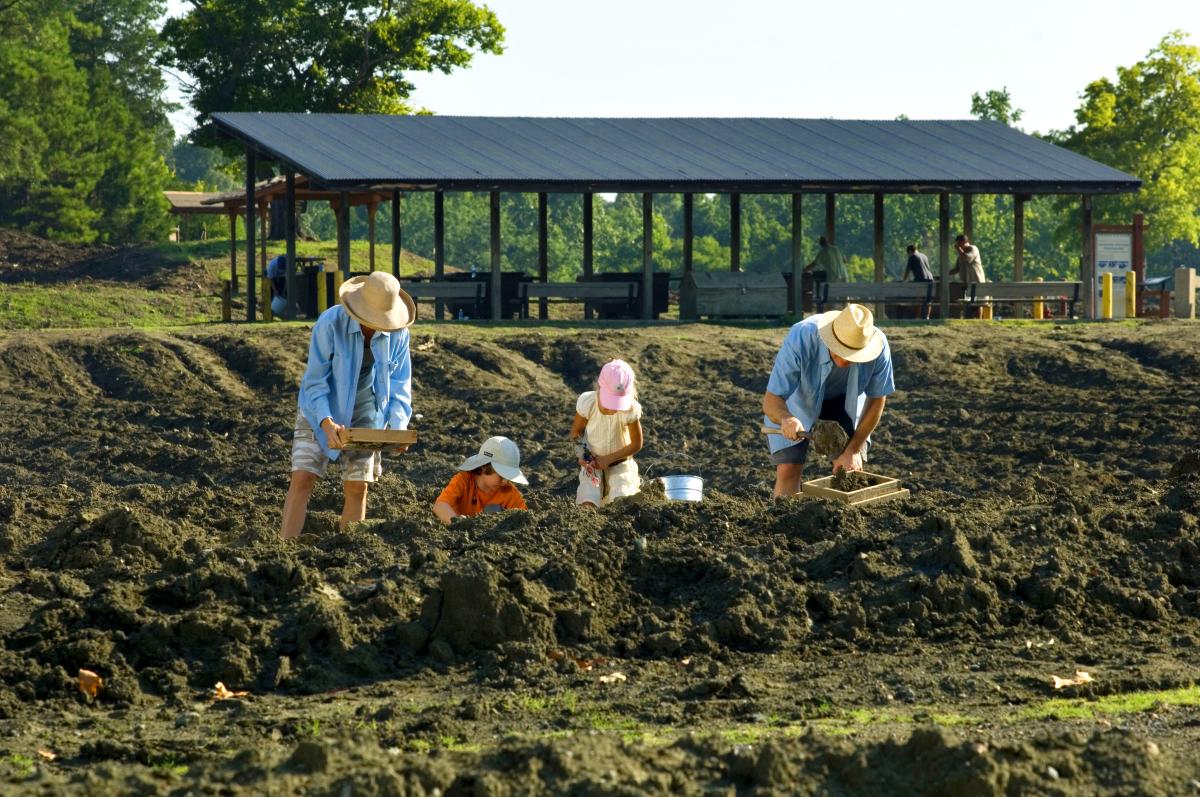 Diamond Digging Arkansas State Parks